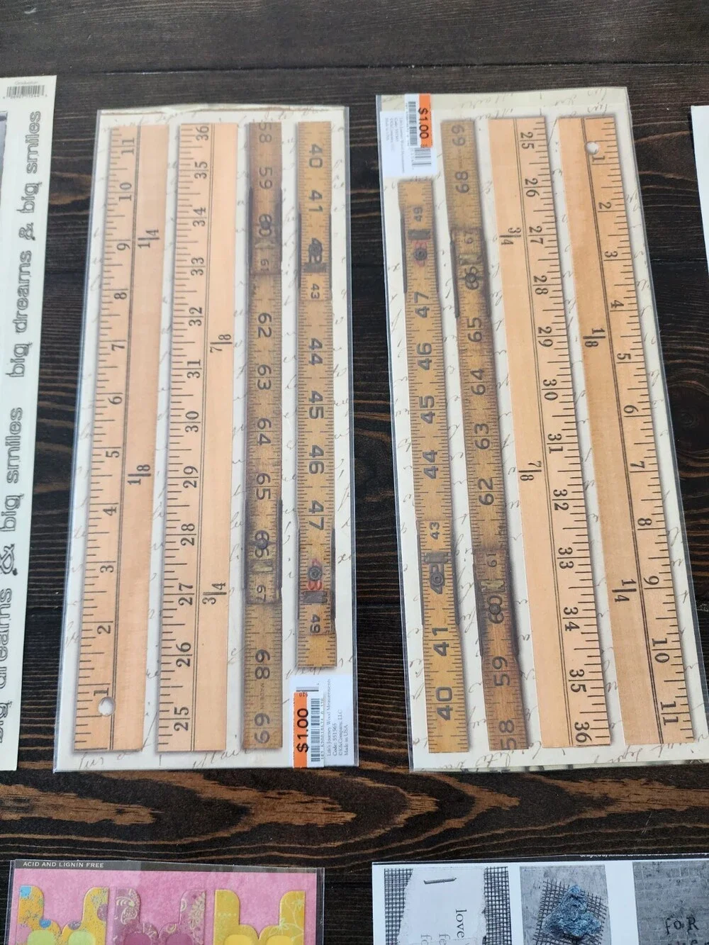 Scrapbooking Stickers Lot of 14 Jumbo Sheets Words Phrases MAMBI New Retired #22